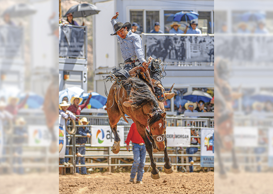 Saddle bronc champ Jacob Yazzie makes the most of his return to rodeo