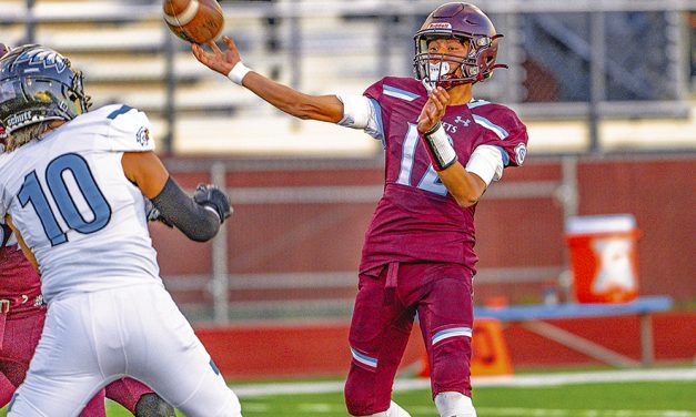 Ganado pulls away late to defeat Piñon, stays undefeated