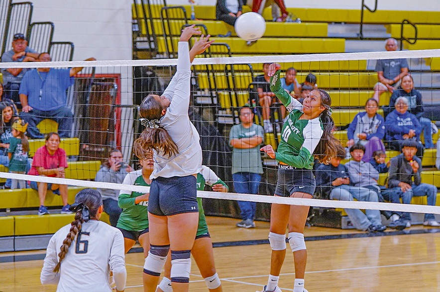 Tuba City netters even 3A North record with four-set win over Chinle