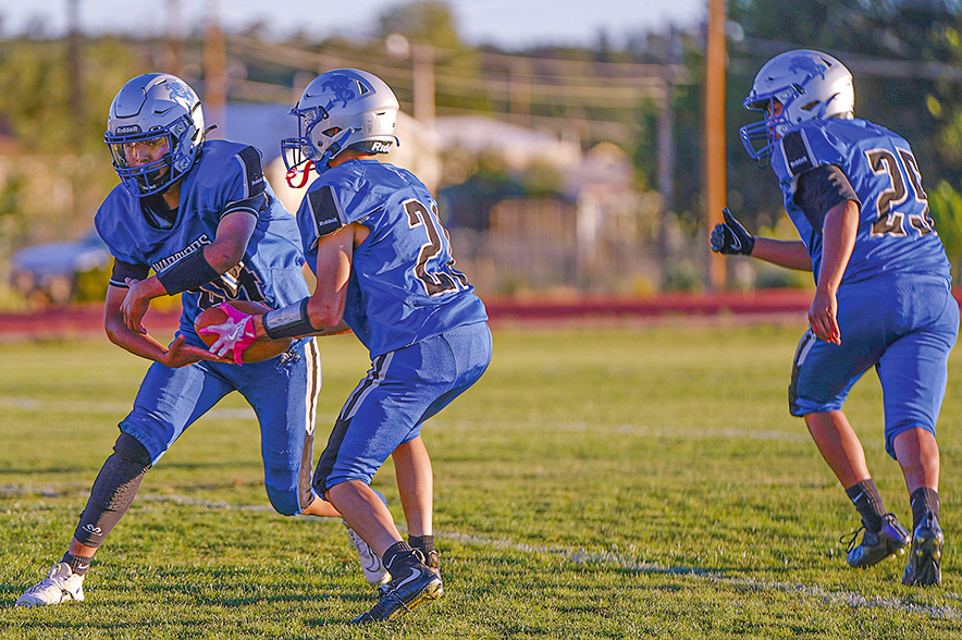 Navajo Pine scores 28 unanswered points for its first win of the season