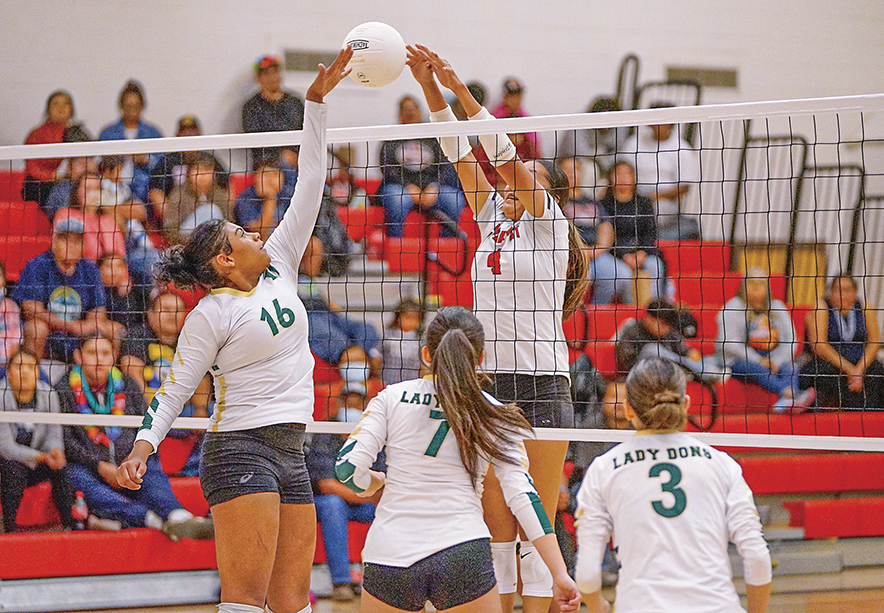 Crownpoint outlasts West Las Vegas in five-set thriller