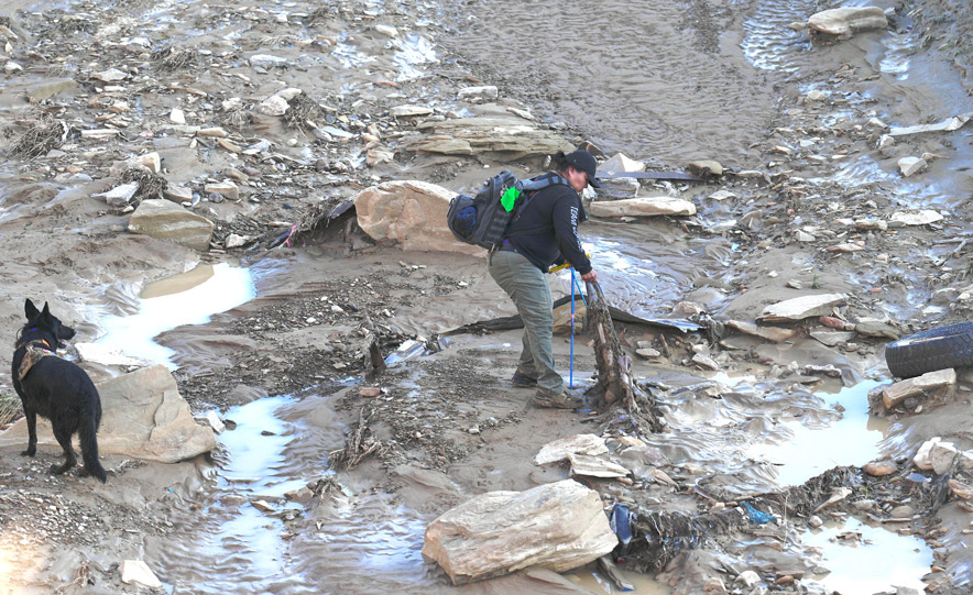 Search continues for Sharon Cachini swept away in floodwaters near Gallup