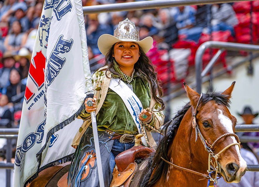 Cajuan Cleveland brings Miss Indian Rodeo crown back to Navajo Nation