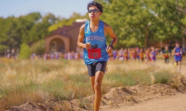 Navajo Prep’s Elijah England overwhelms 3A field
