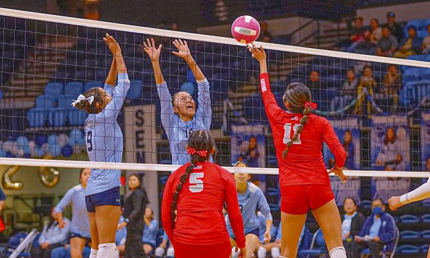 MV hammers down 55 kills in four-set win over Lady Scouts: Mustangs earns top seed for regional tournament