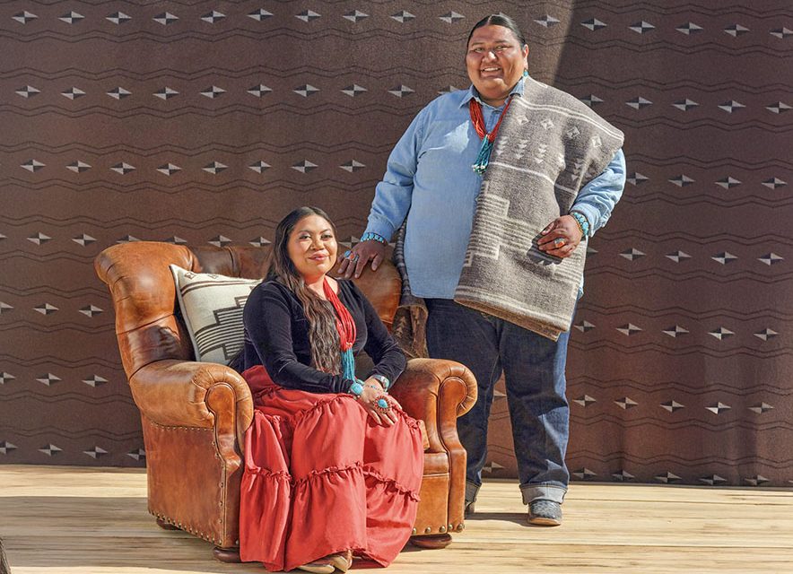 Siblings bring ancestral weaving traditions to Ralph Lauren Collection