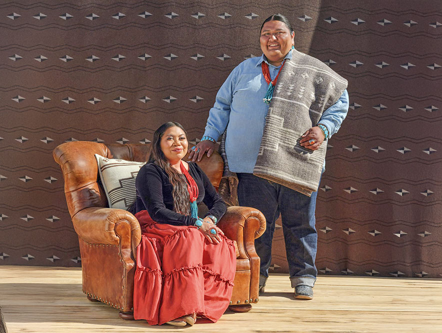 Siblings bring ancestral weaving traditions to Ralph Lauren Collection