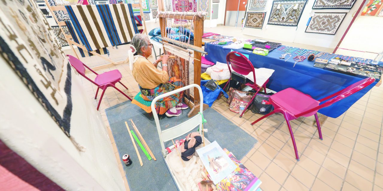 Six decades on the loom