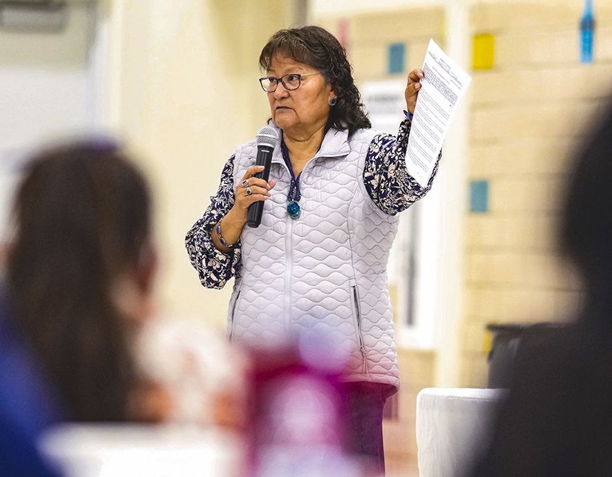 Montoya says she is willing to step aside as Fort Defiance advances no confidence push