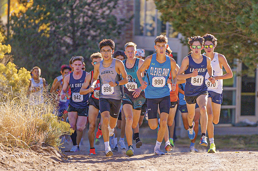 Volcano Vista’s Talen Riley takes silver at 5A state meet: Cleveland wins state with a pair of Native runners