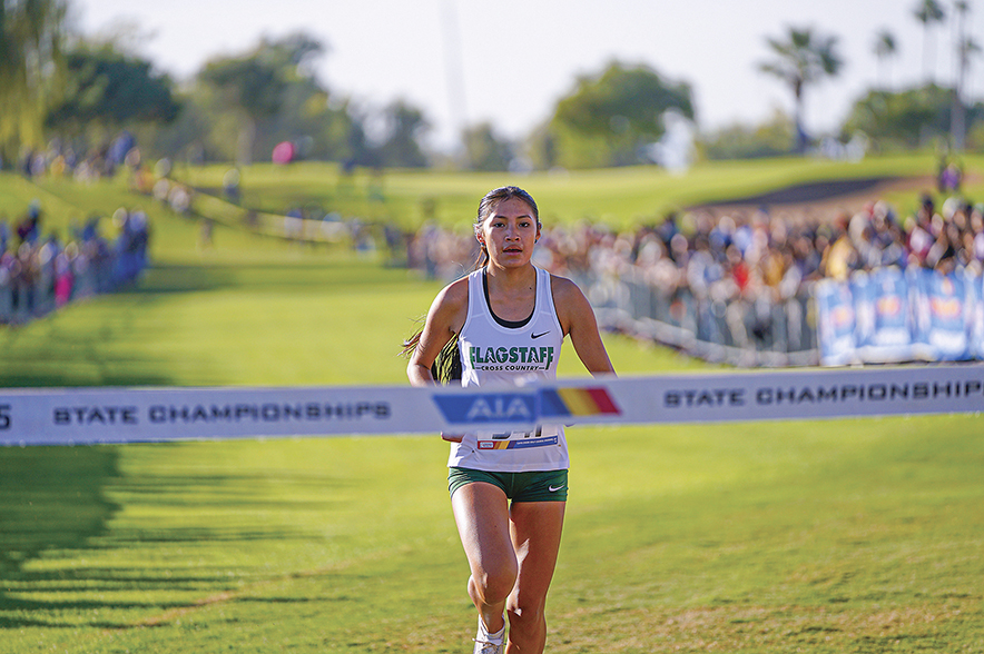 Flagstaff harrier Taylor Biggambler wins first state crown