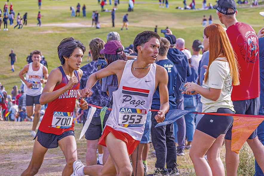 Page boys sweep Division III state crowns: Senior Symond Martin dominates field