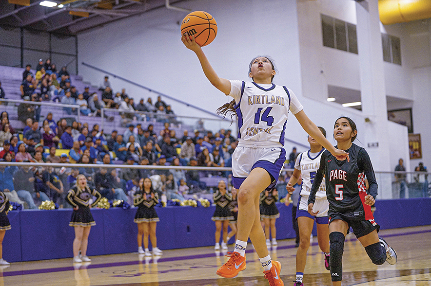 KC rolls to 64-18 win over Lady Sand Devils