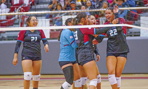 Shiprock outlasts Lady Bengals in five-set thriller