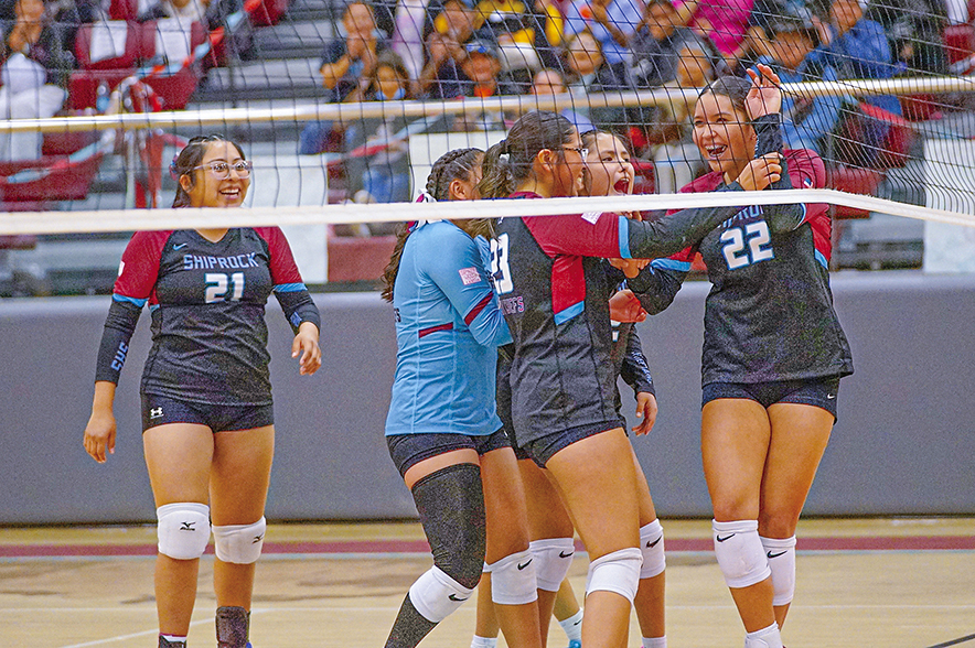Shiprock outlasts Lady Bengals in five-set thriller