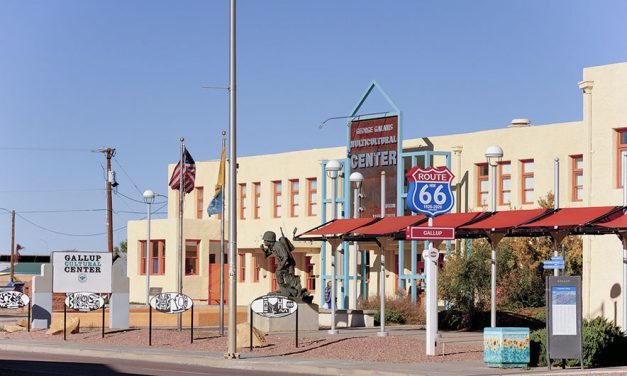 Route 66 monument rises in Gallup, celebrating a century on the Mother Road
