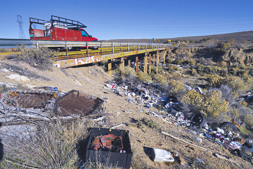 Land is filling up: Diné communities fight back against illegal dumping, burn pits