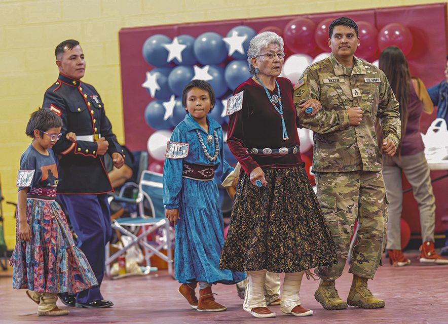 ‘Marching forward’: Diné veteran shares hard lessons on life after the military