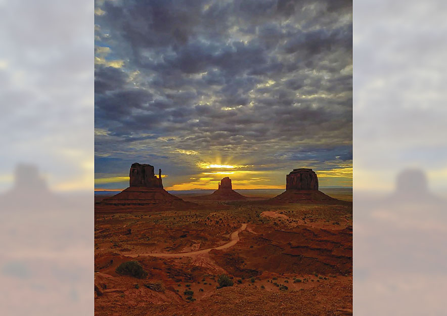 Every Thursday, she delivers the news, a memory at Tsébii’ndzisgaii