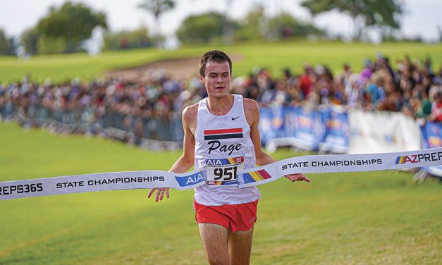 Best of the best: Page senior Symond Martin captures Brooks XC West Region race