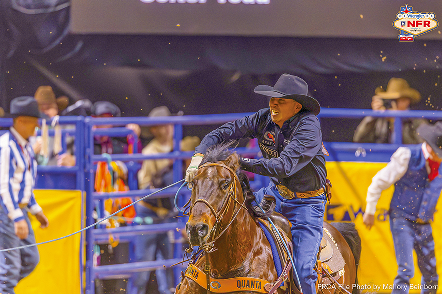 2025 WNFR: Derrick Begay, Colter Todd have so-so finals with fifth-place finish in average race