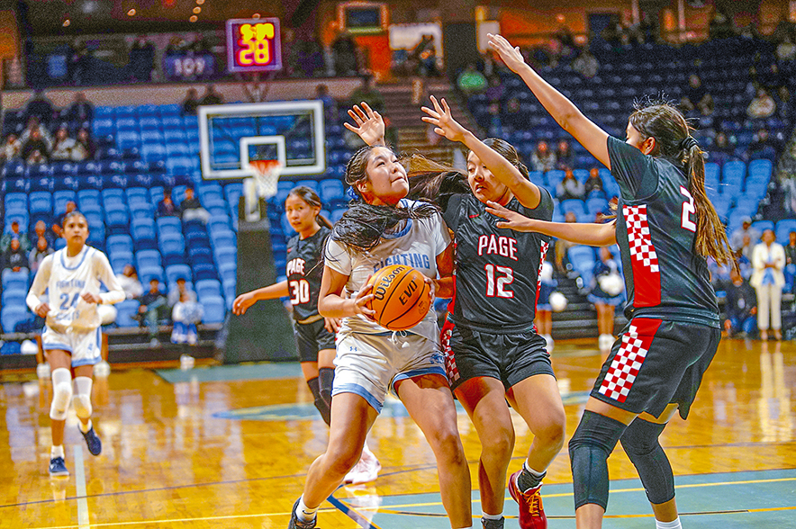 Lady Sand Devils earn much-needed win over Window Rock