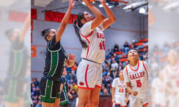 Caris Dale’s late 3 lifts Farmington past Gallup in 53–50 thriller