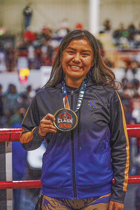 Gold medalists: KC grapplers shine at Aztec wrestling meet