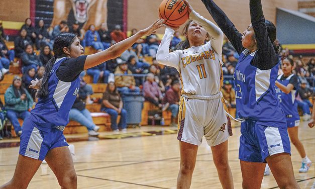 Rock Point girls overcome slow start in win over Music Mountain