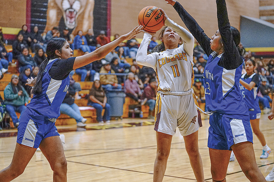 Rock Point girls overcome slow start in win over Music Mountain