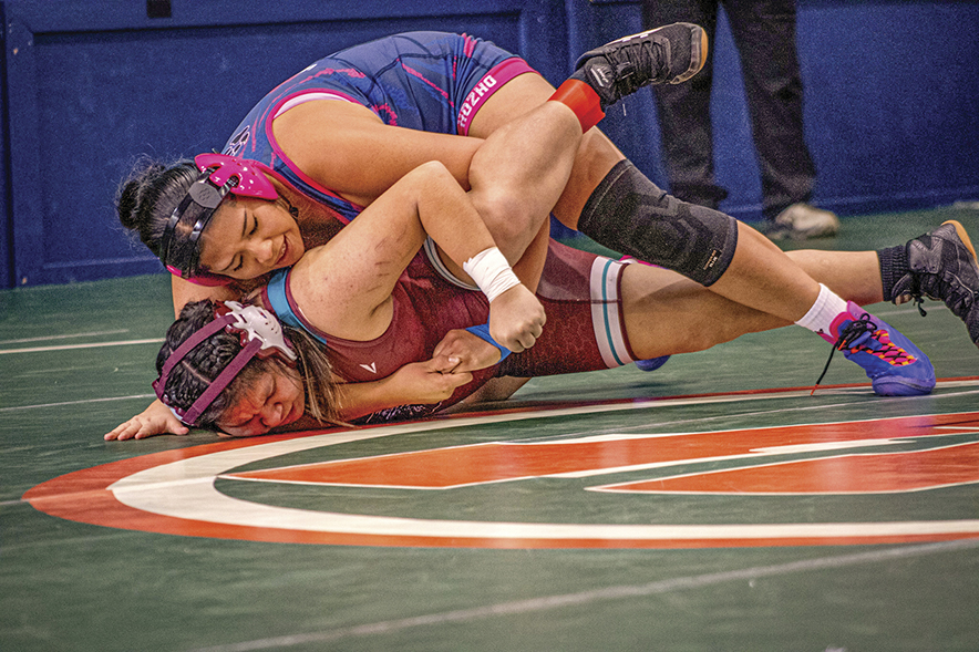 Hózhó wrestling program on the rise: Third-year coach hoping to get multiple qualifiers for state