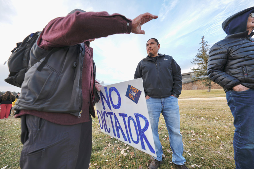 Descheenie links U.S. action in Venezuela to history of imposed rule