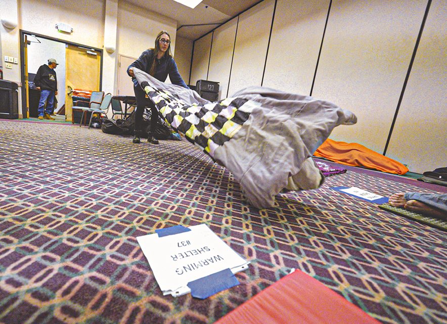Safe place to sleep: Gallup shelter opens its doors as cold turns deadly