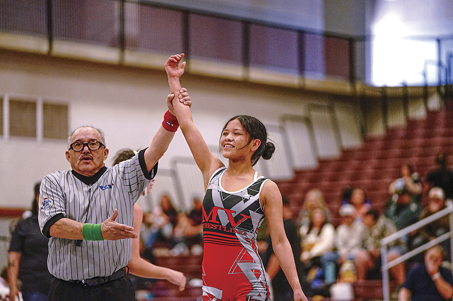 MV girls take third at sectional meet