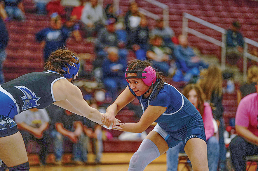 Window Rock wrestling team qualifies four girls to state