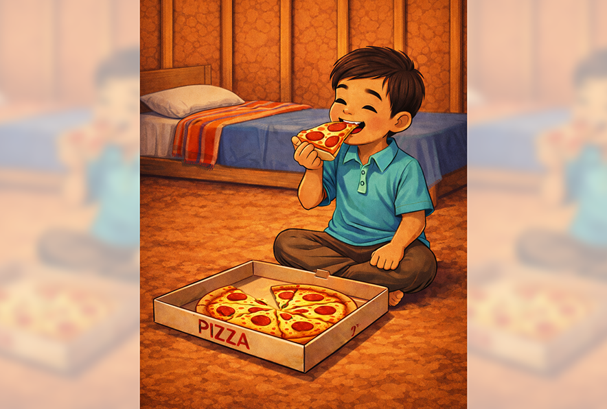 The Yei’ Bi Cheii Who Loved Pizza