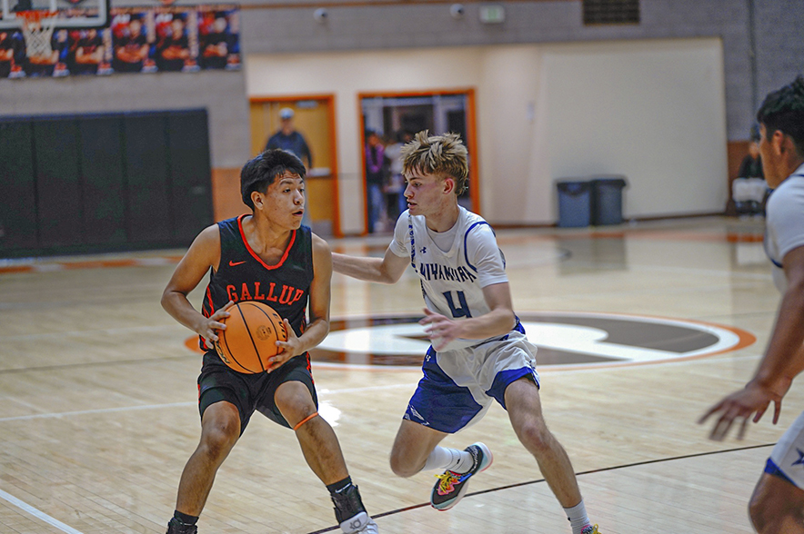 Gallup boys turn back Miyamura to keep district title aspirations alive