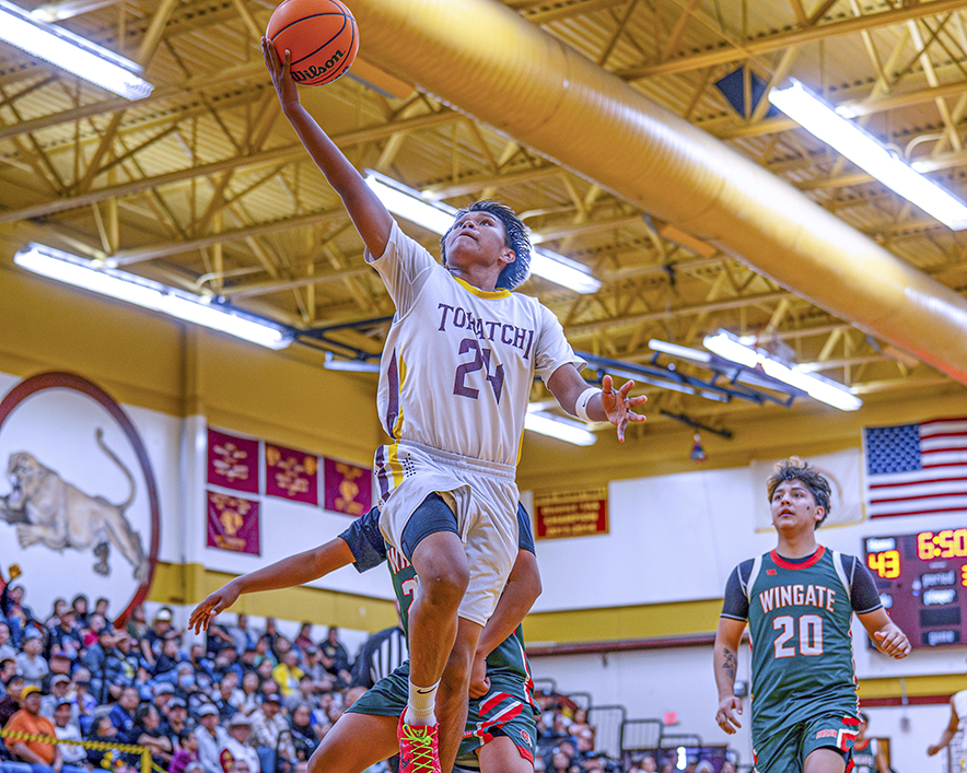Tohatchi dominates Wingate in 74-44 win, avenges earlier loss