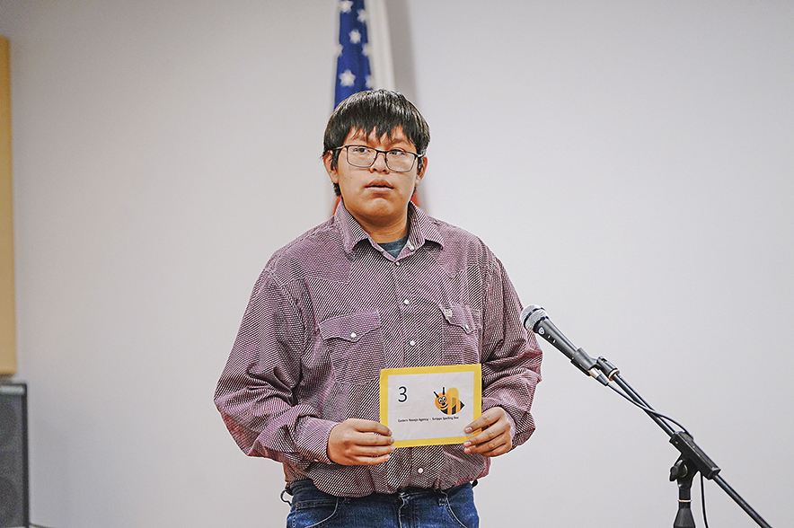 One letter short last year, Darian King returns to win Eastern Agency spelling bee