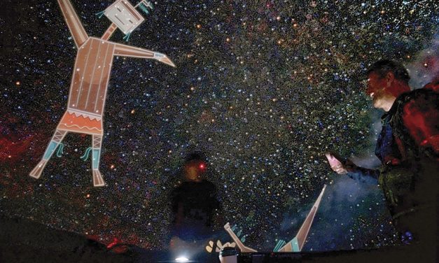 Students explore the stars in three languages at Puente de Hózhó