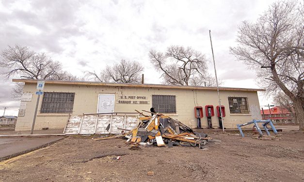 Ganado Post Office repairs underway, service could return by late March