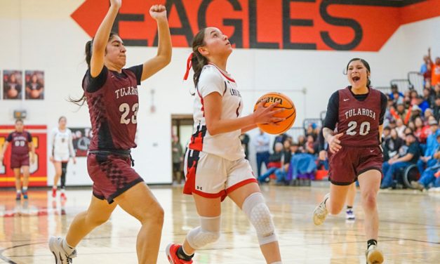 Crownpoint girls overcome jitters in playoff win over Tularosa