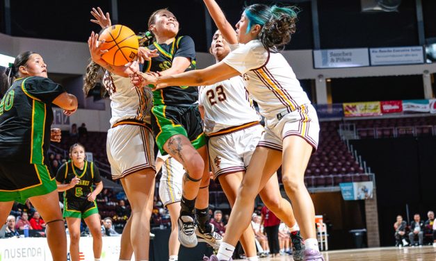 2A Laguna Acoma, 3A Navajo Prep advance into the semis Crownpoint, Newcomb girls fall