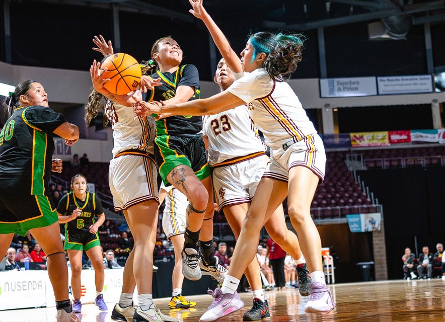 2A Laguna Acoma, 3A Navajo Prep advance into the semis Crownpoint, Newcomb girls fall