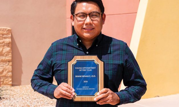 Diné optometrist named New Mexico’s Young Optometrist of the Year