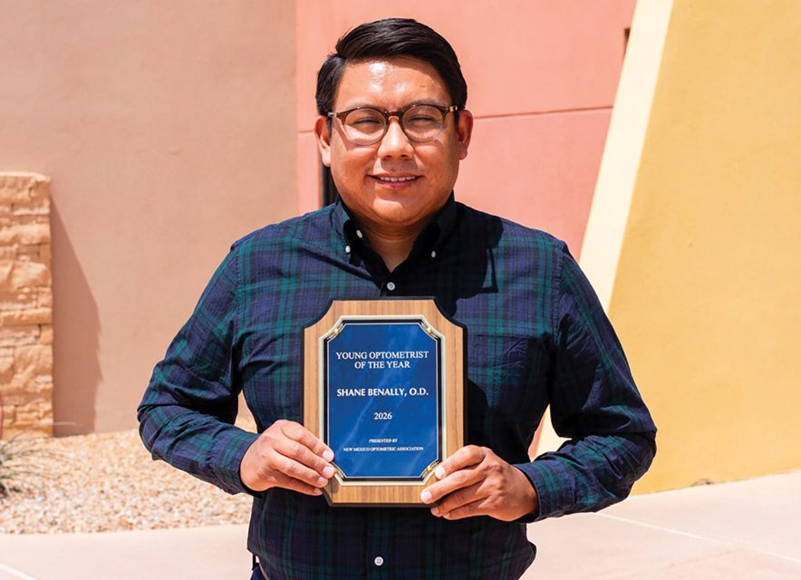 Diné optometrist named New Mexico’s Young Optometrist of the Year