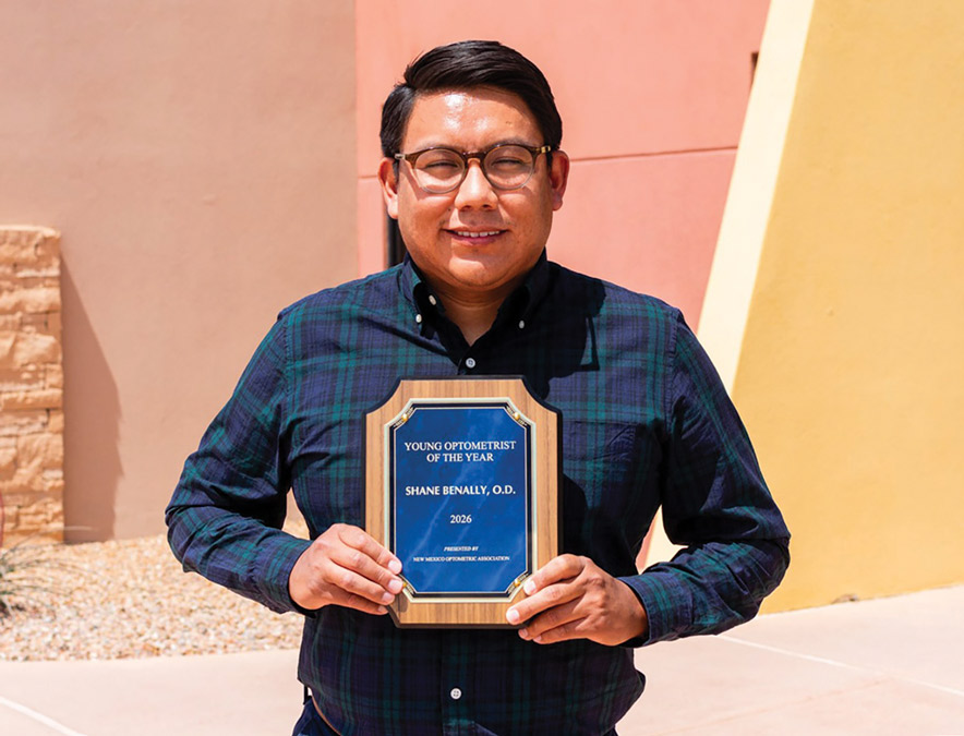 Diné optometrist named New Mexico’s Young Optometrist of the Year