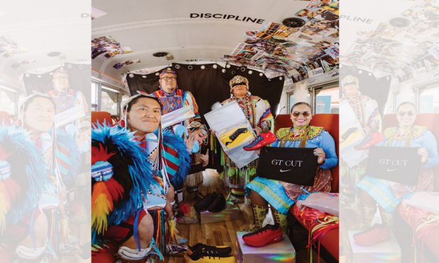 Nike brings shoes, basketball to Navajo Nation during Final Four weekend