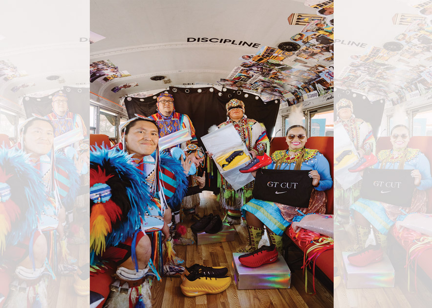 Nike brings shoes, basketball to Navajo Nation during Final Four weekend