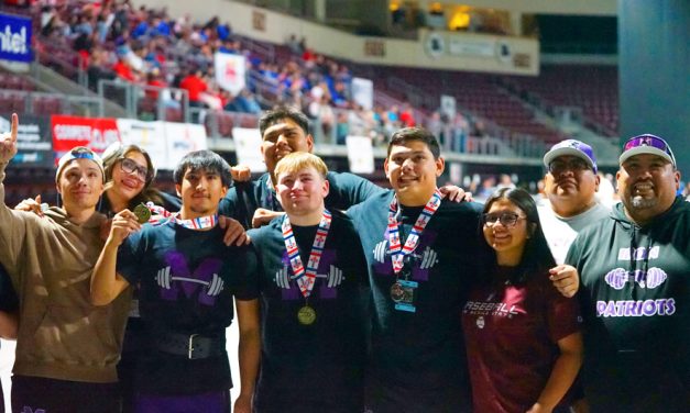 ‘Long time coming’<br>Patriots leave state powerlifting championships with much-earned hardware